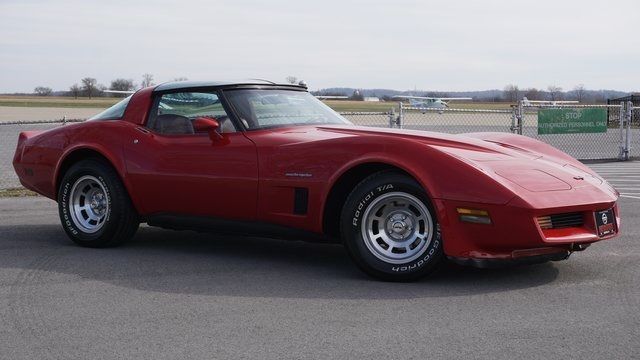 1982 Red Chevrolet Corvette Coupe