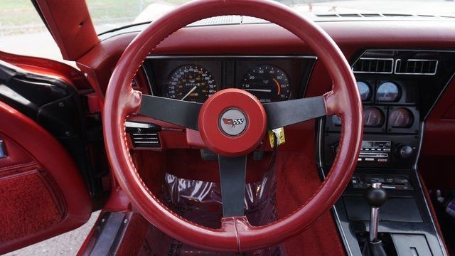 1982 Red Chevrolet Corvette Coupe