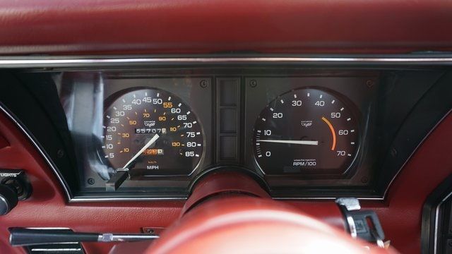 1982 Red Chevrolet Corvette Coupe