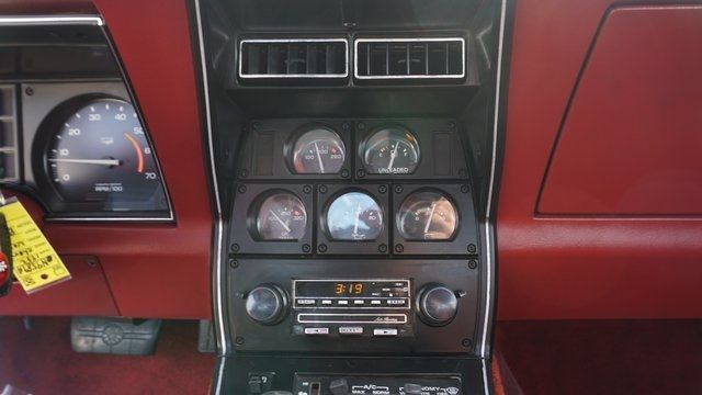 1982 Red Chevrolet Corvette Coupe