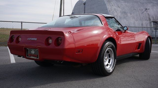 1982 Red Chevrolet Corvette Coupe