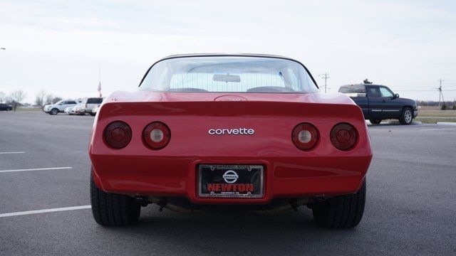 1982 Red Chevrolet Corvette Coupe