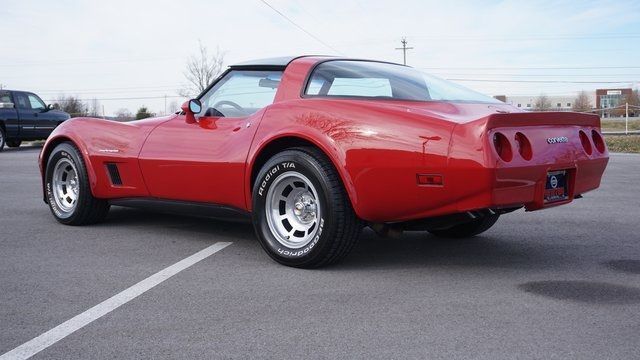 1982 Red Chevrolet Corvette Coupe