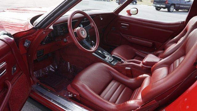 1982 Red Chevrolet Corvette Coupe