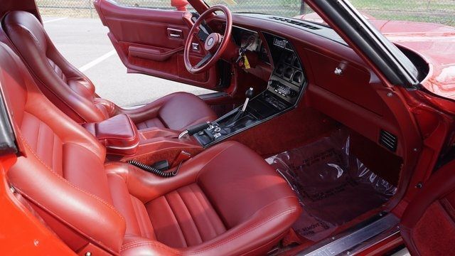 1982 Red Chevrolet Corvette Coupe