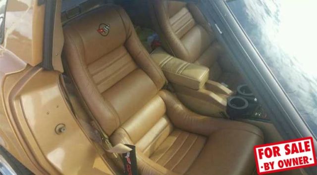 1982 Gold Chevrolet Corvette Coupe