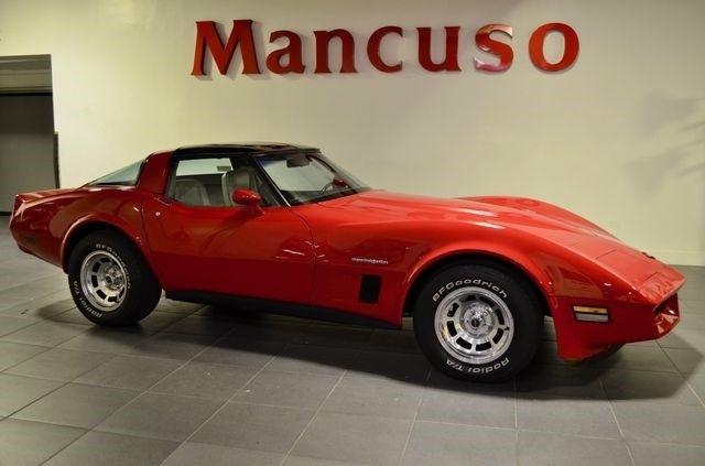 1982 Red Chevrolet Corvette --