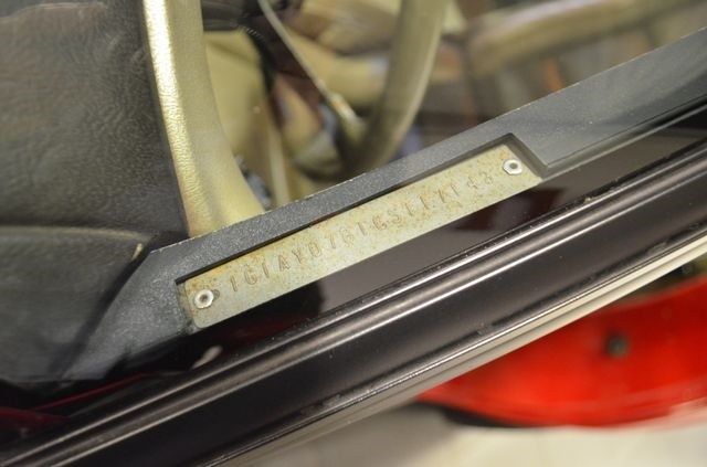 1982 Red Chevrolet Corvette --