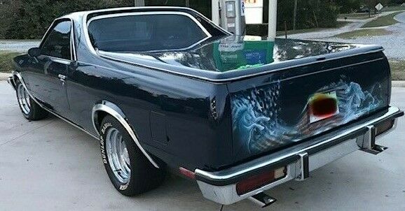 1982 Blue Chevrolet El Camino Wagon
