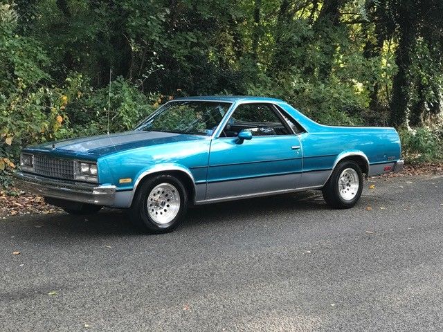 1982 Blue Chevrolet El Camino