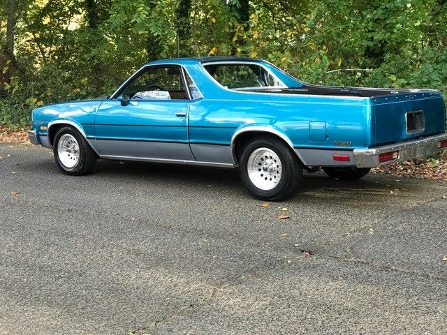 1982 Blue Chevrolet El Camino