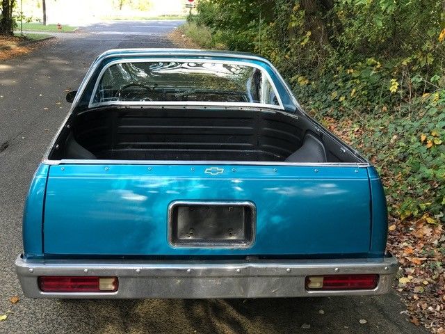 1982 Blue Chevrolet El Camino