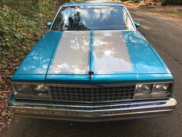 1982 Blue Chevrolet El Camino