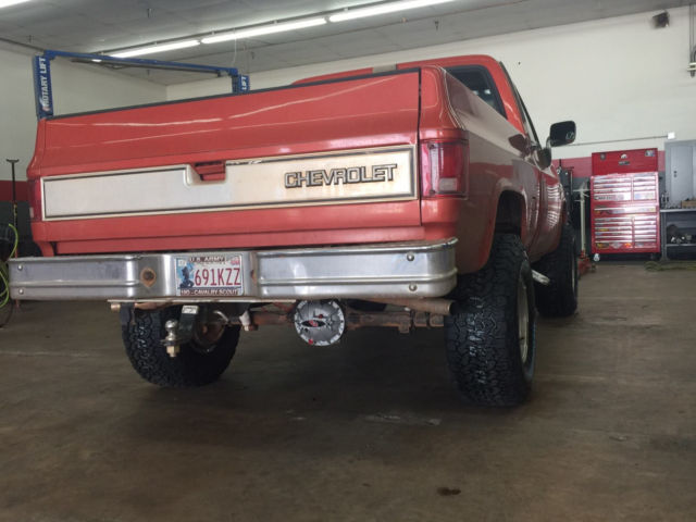 1982 White Chevrolet Silverado 1500