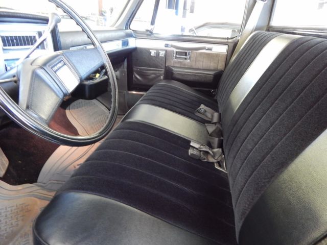 1982 Black Chevrolet Silverado 1500 Standard Cab Pickup