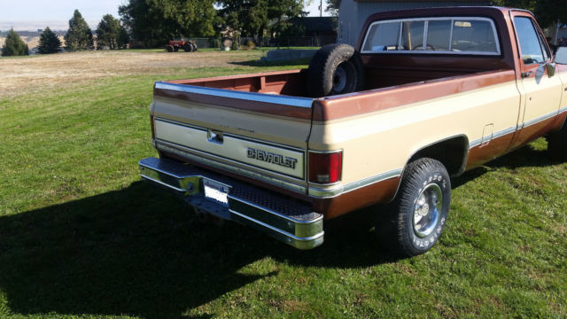 1982 Light Bronze/ Almond Chevrolet C/K Pickup 1500 Standard Cab Pickup