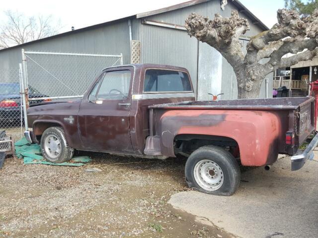1982 Brown Chevrolet C-10 Standard Cab Pickup