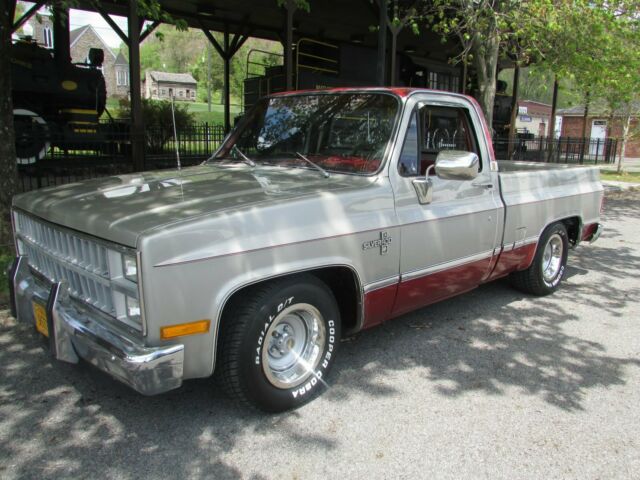 1982 Silver Chevrolet C-10
