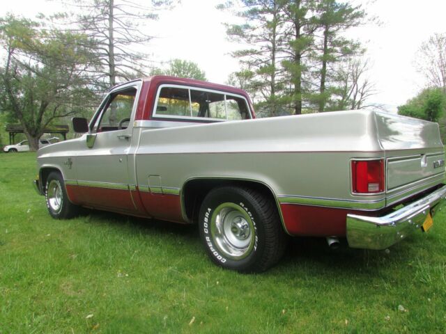 1982 Silver Chevrolet C-10