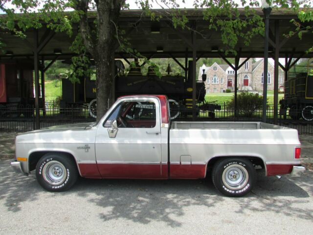 1982 Silver Chevrolet C-10