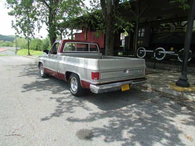 1982 Silver Chevrolet C-10