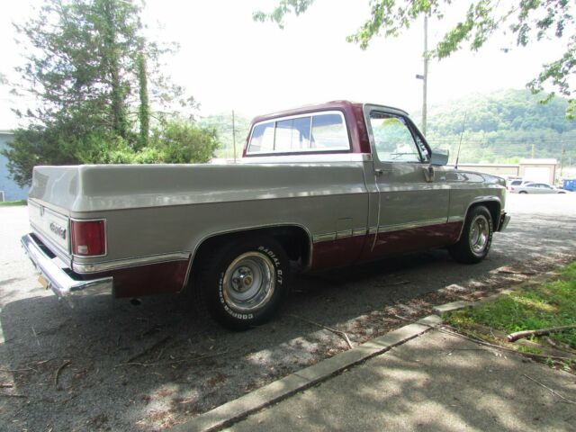 1982 Silver Chevrolet C-10