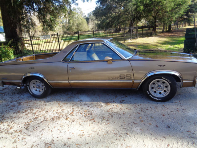 1982 Gold Chevrolet El Camino Extended Crew Cab Pickup