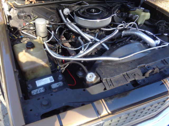 1982 Gold Chevrolet El Camino Extended Crew Cab Pickup