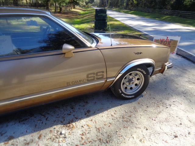 1982 Gold Chevrolet El Camino Extended Crew Cab Pickup