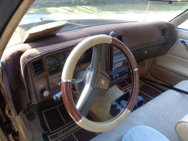 1982 Gold Chevrolet El Camino Extended Crew Cab Pickup
