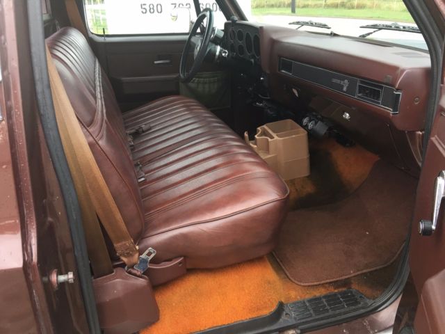 1982 Brown Chevrolet C/K Pickup 2500 Standard Cab Pickup