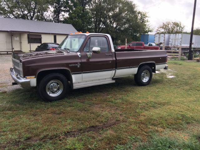 1982 Brown Chevrolet C/K Pickup 2500 Standard Cab Pickup