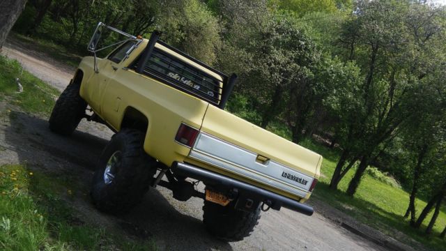 1982 Yellow Chevrolet C/K Pickup 2500 Standard Cab Pickup