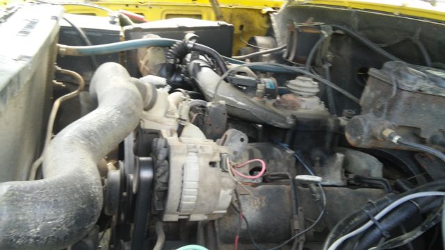 1982 Yellow Chevrolet C/K Pickup 2500 Standard Cab Pickup