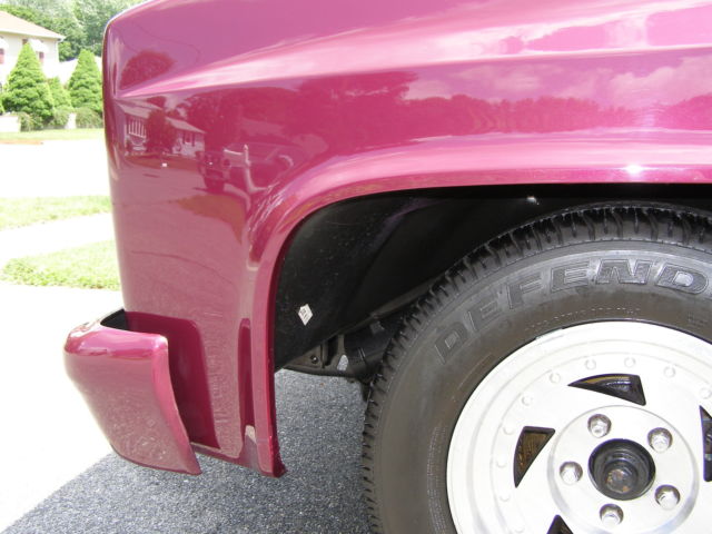 1982 Blue Magenta Metallic Chevrolet C-10 fleet