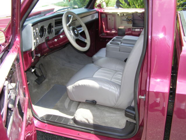 1982 Blue Magenta Metallic Chevrolet C-10 fleet