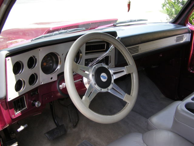 1982 Blue Magenta Metallic Chevrolet C-10 fleet