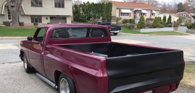 1982 Blue Magenta Metallic Chevrolet C-10 Standard Cab Pickup