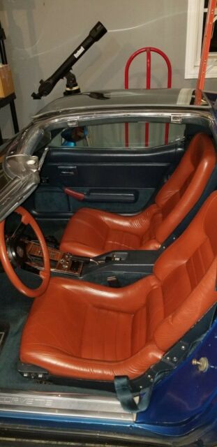 1982 Blue Chevrolet Corvette Ttop