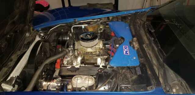 1982 Blue Chevrolet Corvette Ttop