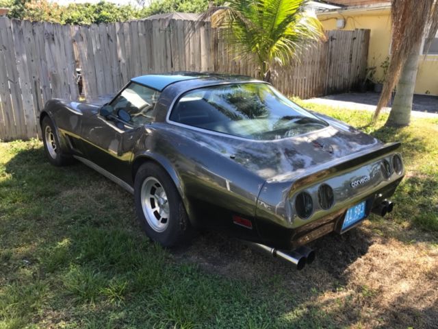1982 Grey Chevrolet Corvette Coupe