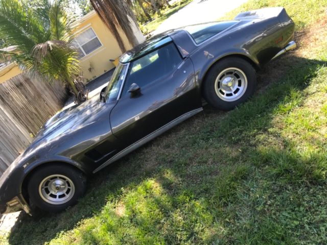 1982 Grey Chevrolet Corvette Coupe