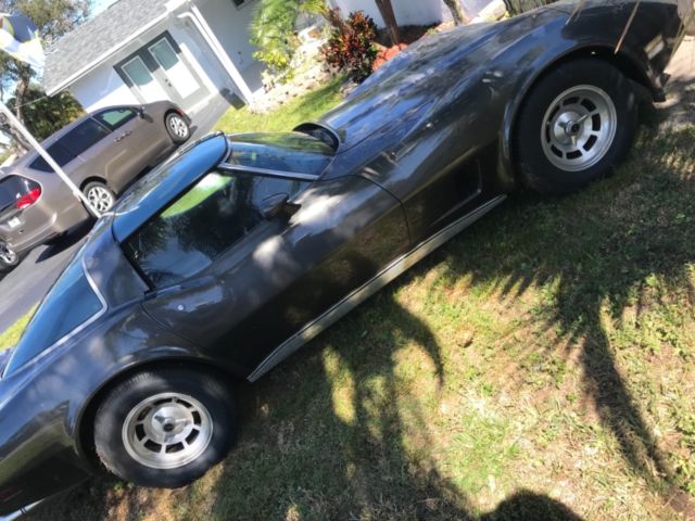 1982 Grey Chevrolet Corvette Coupe