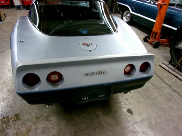 1982 Blue Chevrolet Corvette Coupe