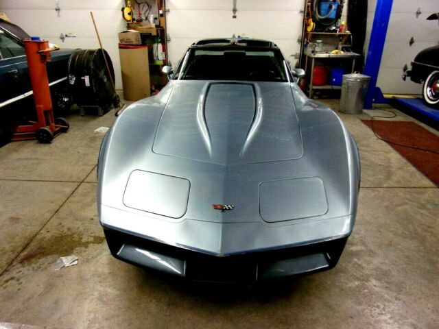 1982 Blue Chevrolet Corvette Coupe