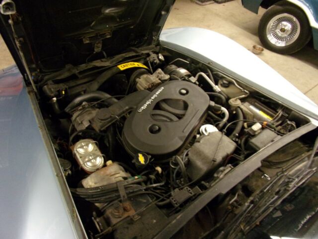 1982 Blue Chevrolet Corvette Coupe