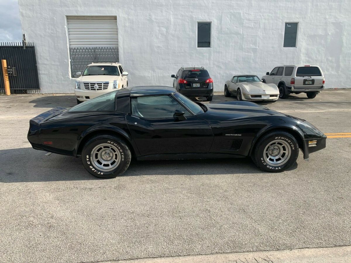 1982 Black Chevrolet Corvette