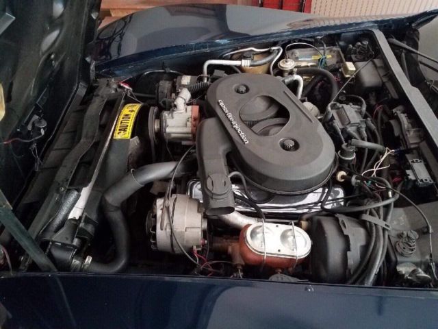 1982 Midnight Blue Chevrolet Corvette Coupe