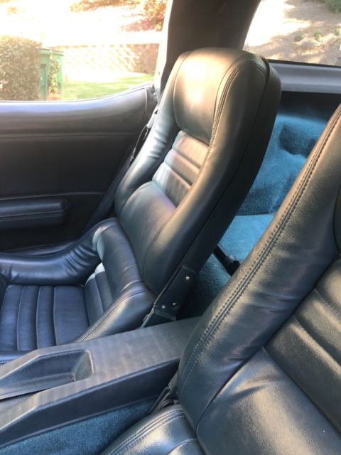 1982 Midnight Blue Chevrolet Corvette Coupe