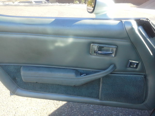 1982 Green Chevrolet Corvette Fastback